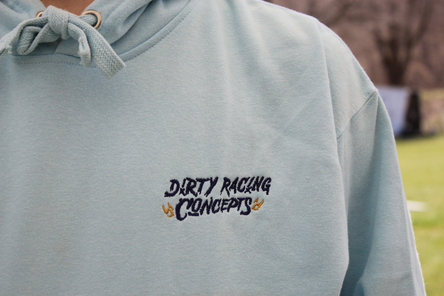 Embroidered Logo Hoodie
