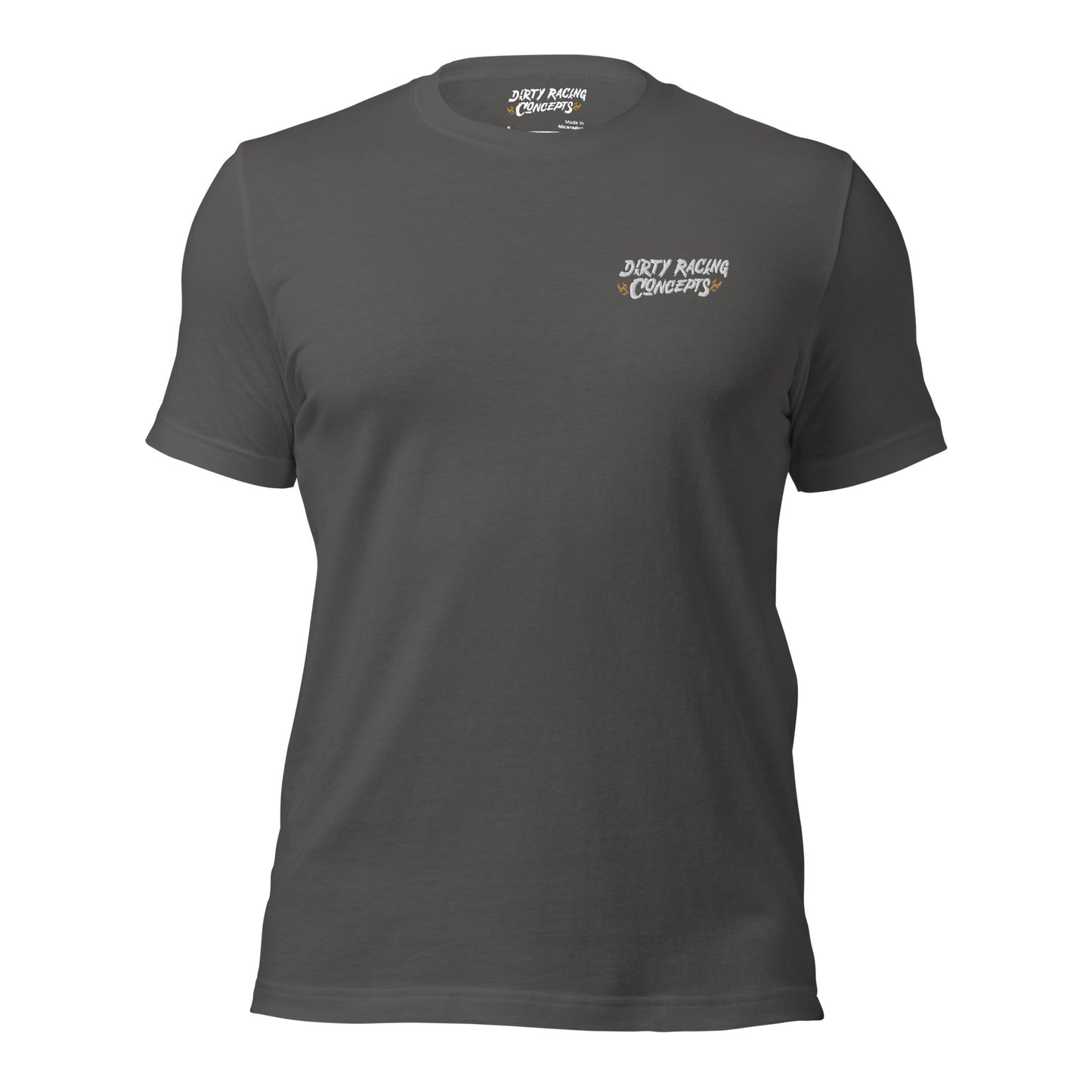 White Logo Embroidered T-Shirt