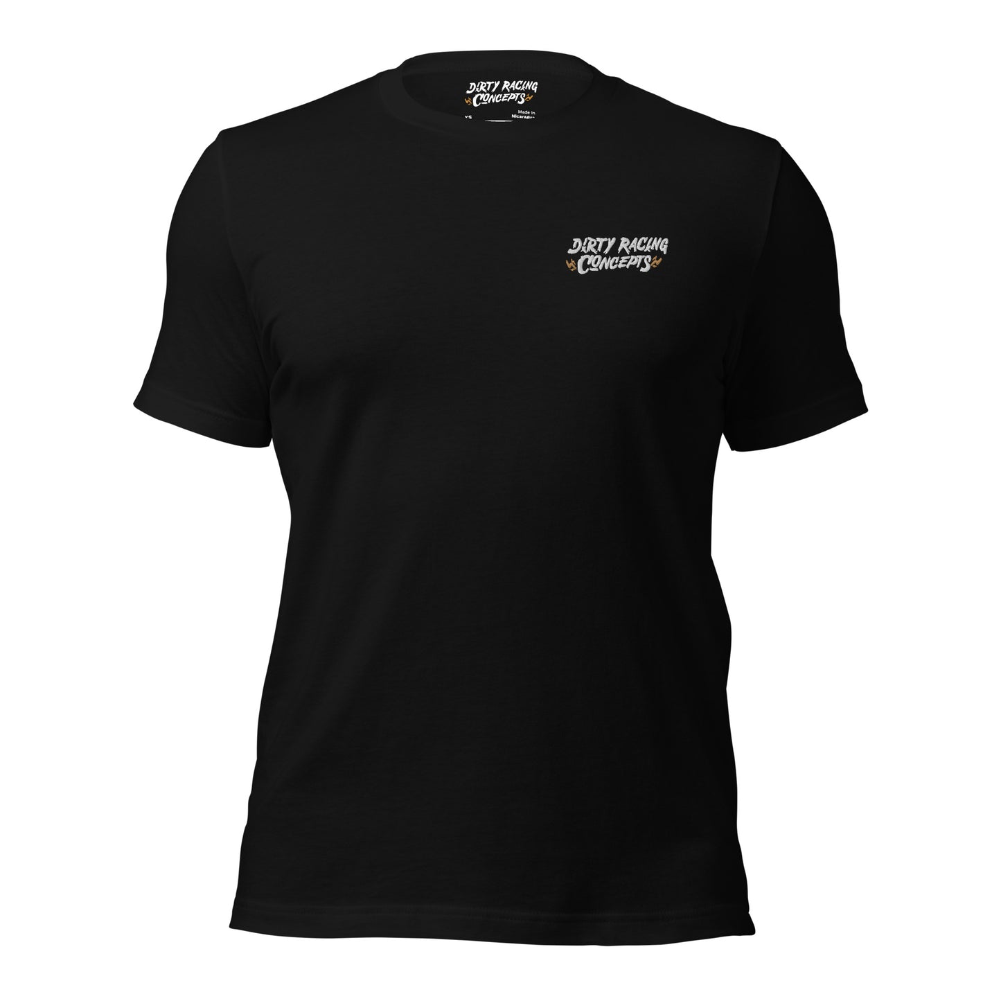 White Logo Embroidered T-Shirt