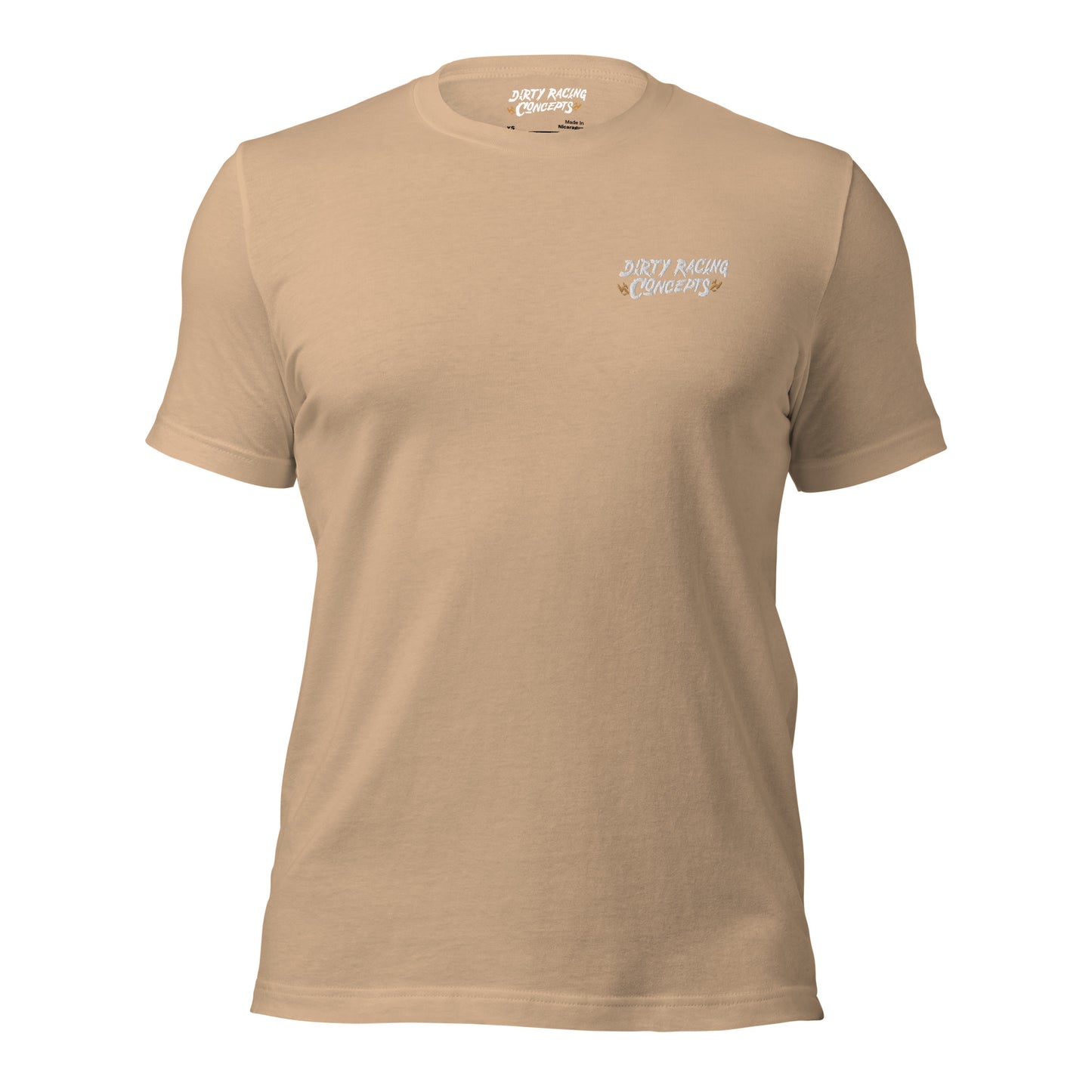 White Logo Embroidered T-Shirt